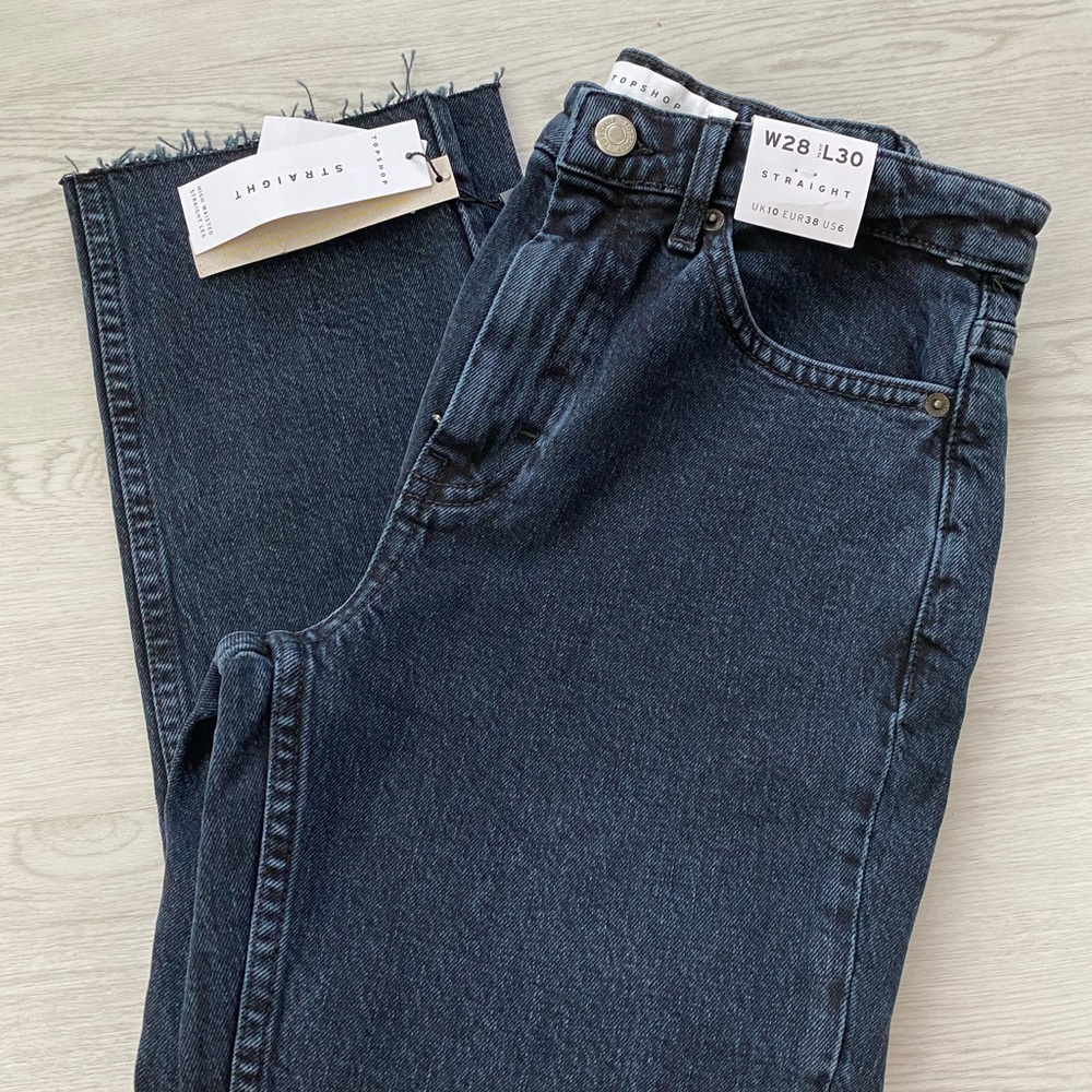 Topshop Straight Jeans W28 L30